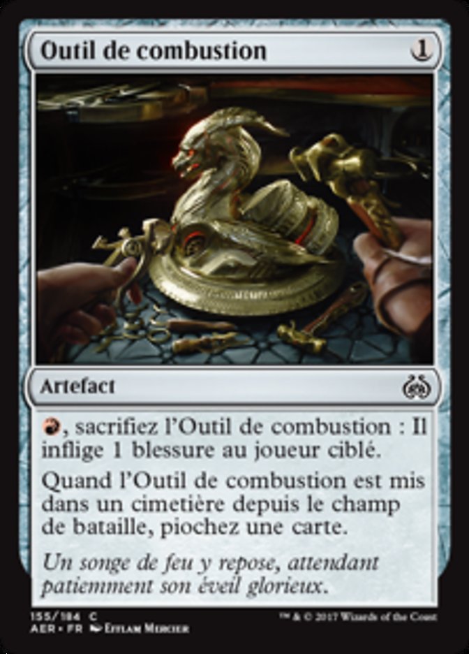 image Outil de combustion