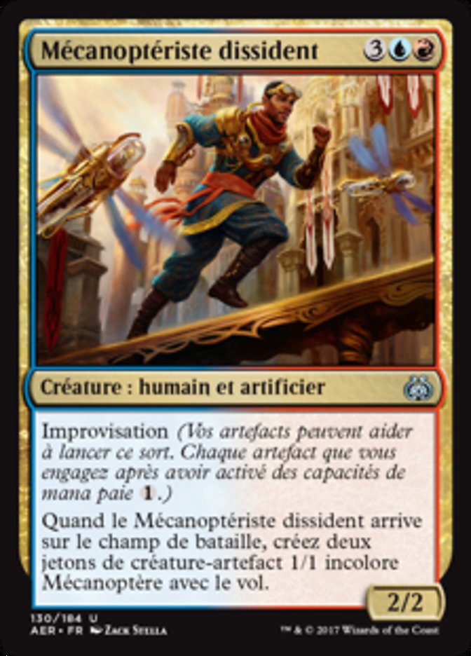 image Mécanoptériste dissident