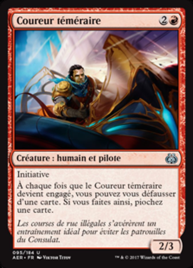 image Coureur téméraire