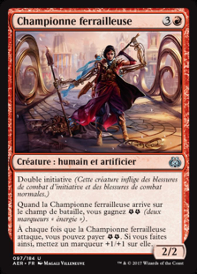 image Championne ferrailleuse
