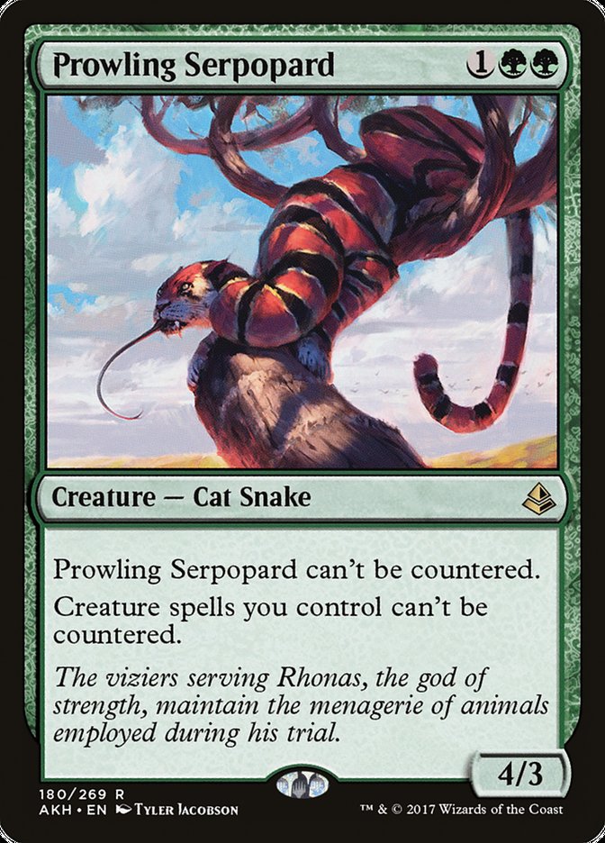 image Prowling Serpopard