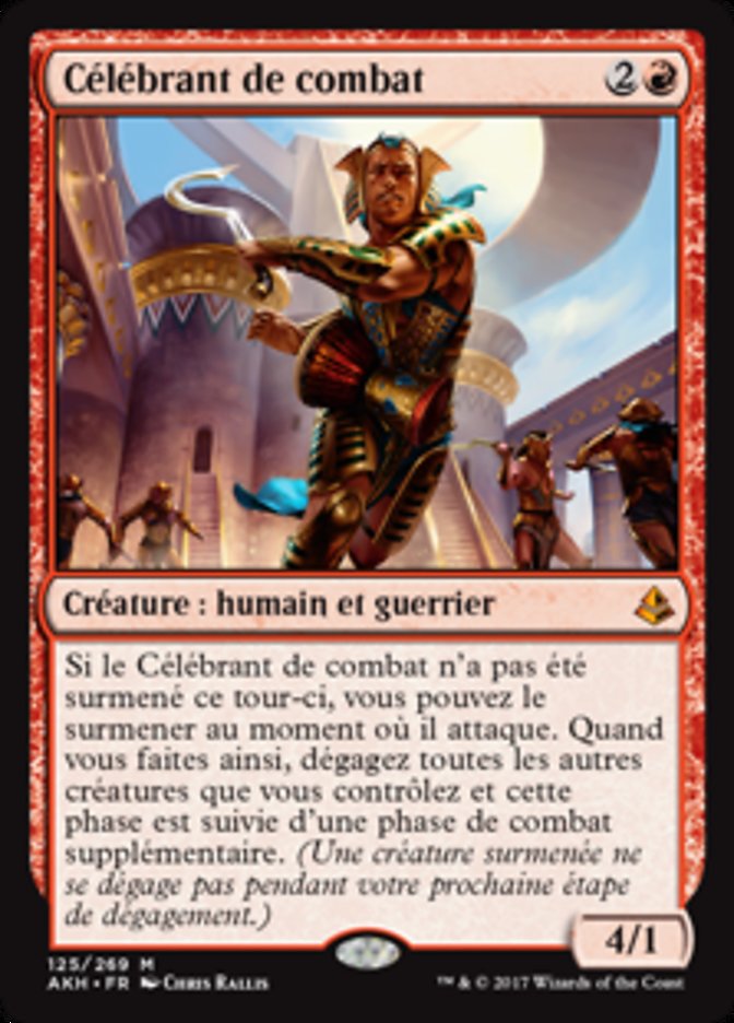 image Célébrant de combat