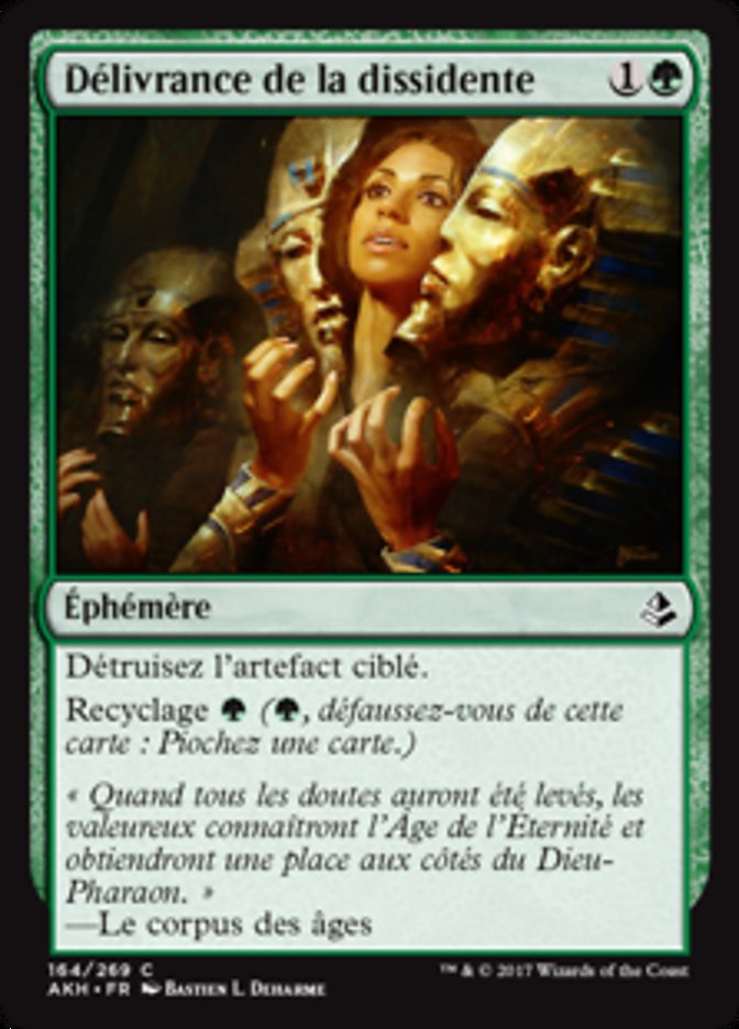 image Délivrance de la dissidente