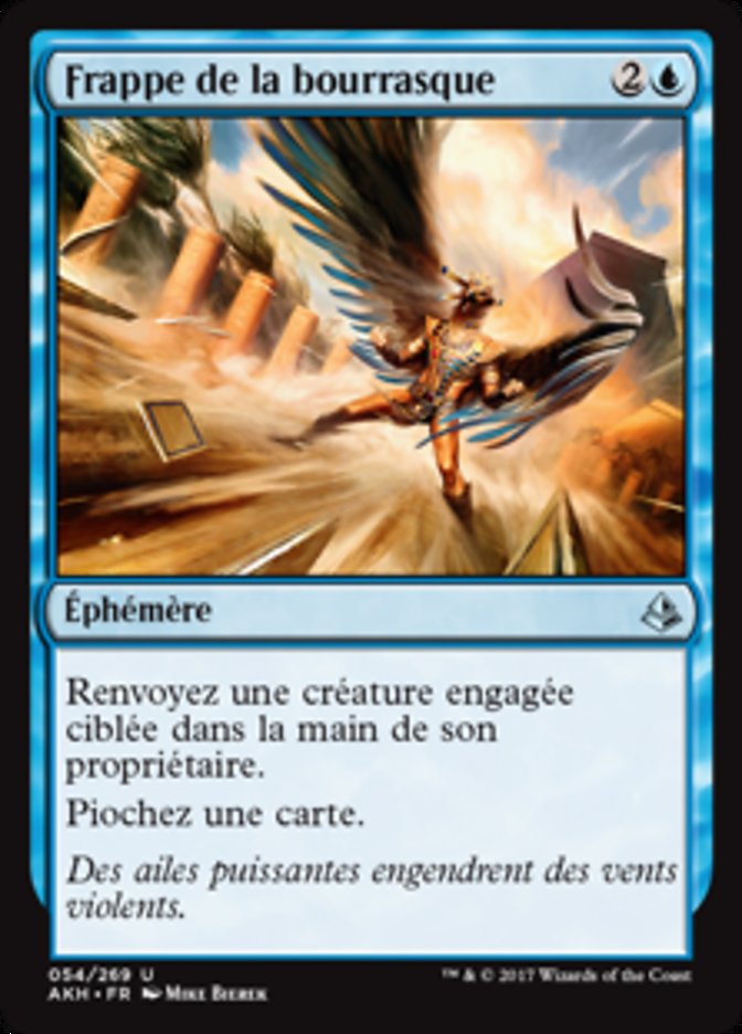 image Frappe de la bourrasque