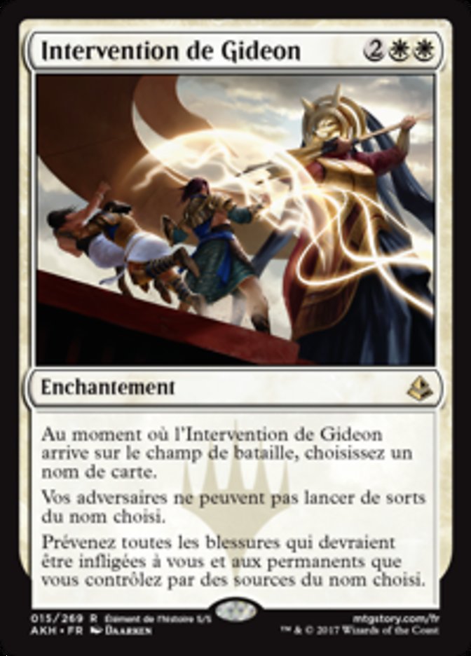 image Intervention de Gideon