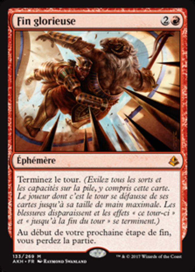 image Fin glorieuse