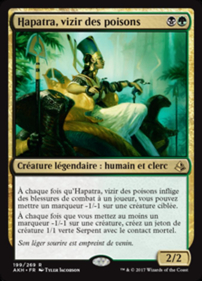 image Hapatra, vizir des poisons