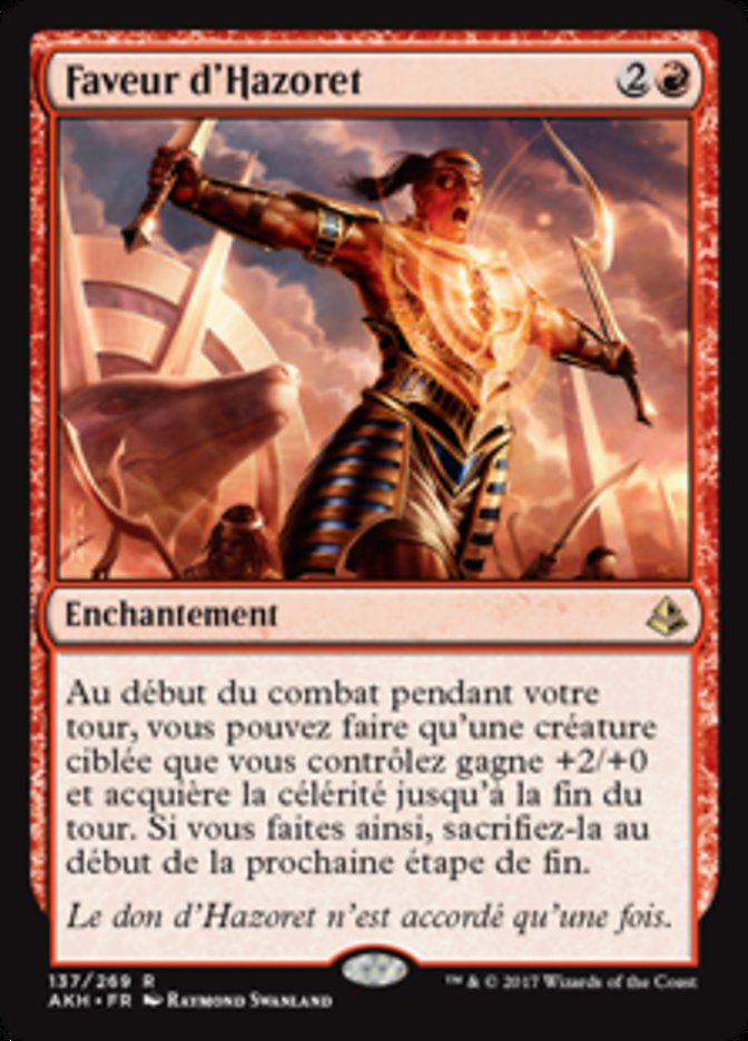 image Faveur d'Hazoret