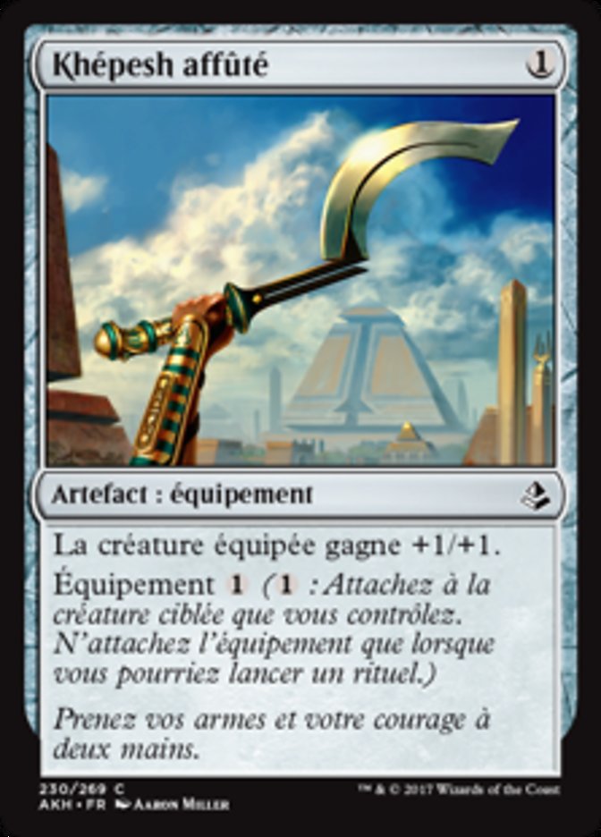 image Khépesh affûté