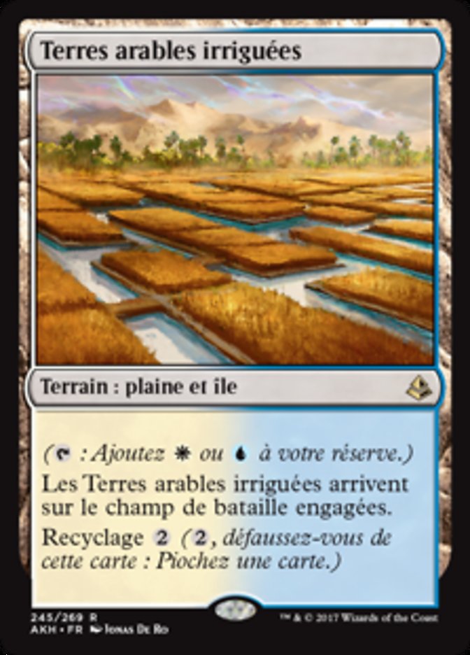 image Terres arables irriguées