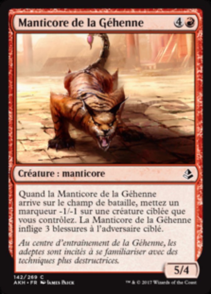 image Manticore de la Géhenne