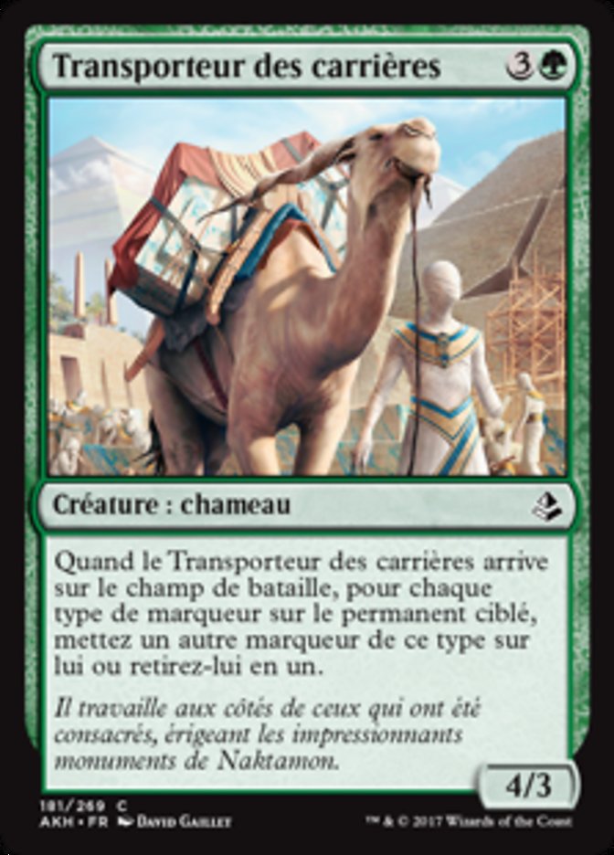 image Transporteur des carrières