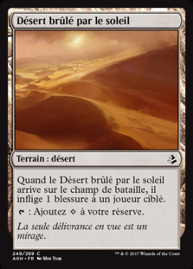 image Désert brûlé par le soleil