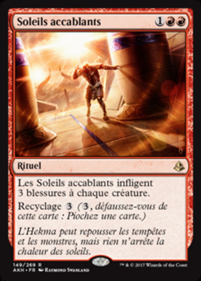 image Soleils accablants