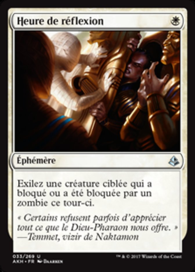 image Heure de réflexion