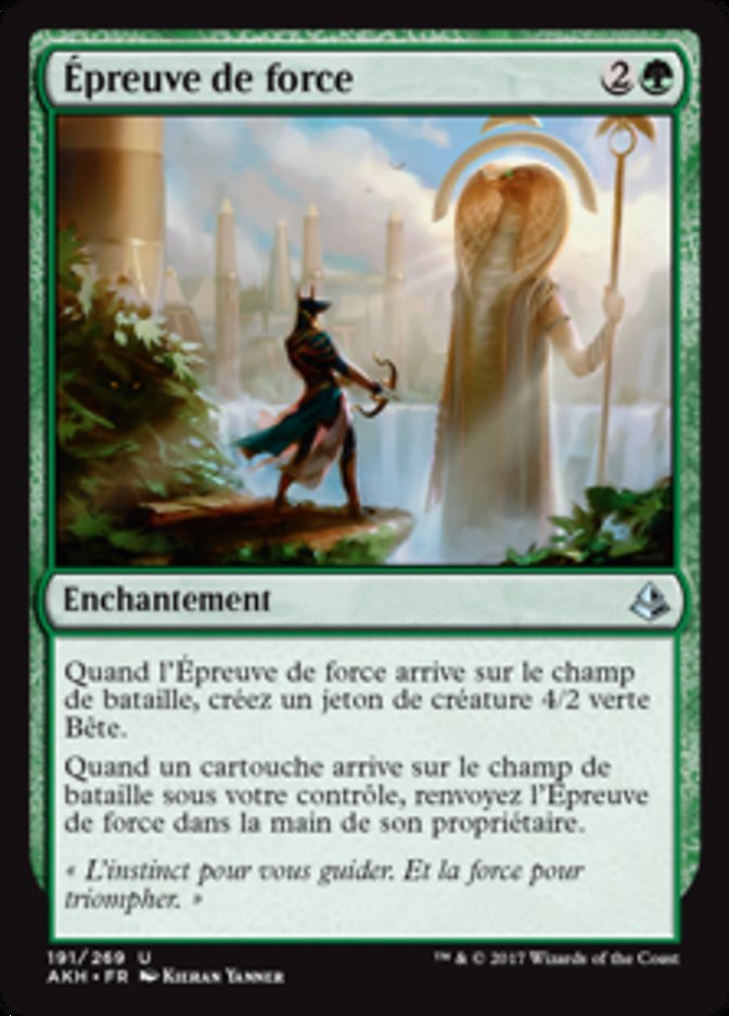 image Épreuve de force