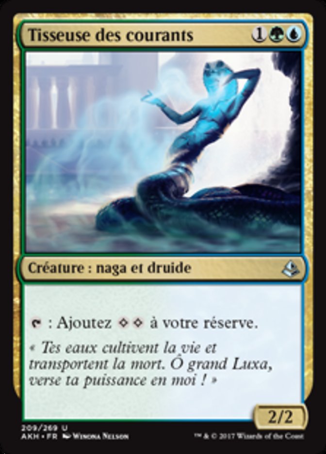 image Tisseuse des courants