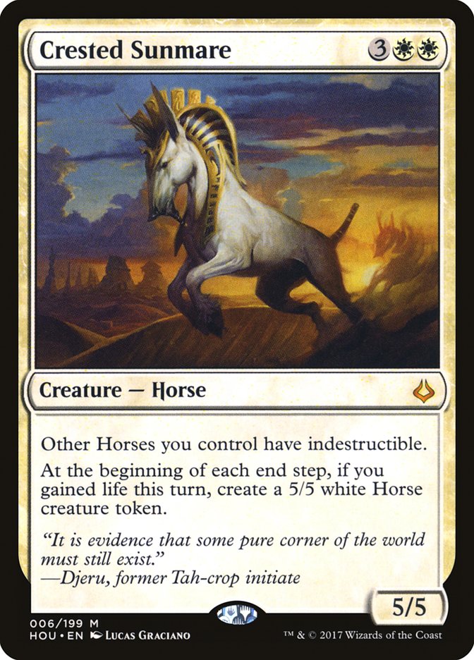 image Crested Sunmare