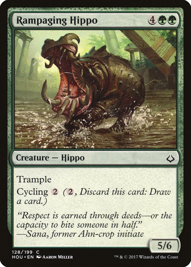 image Rampaging Hippo