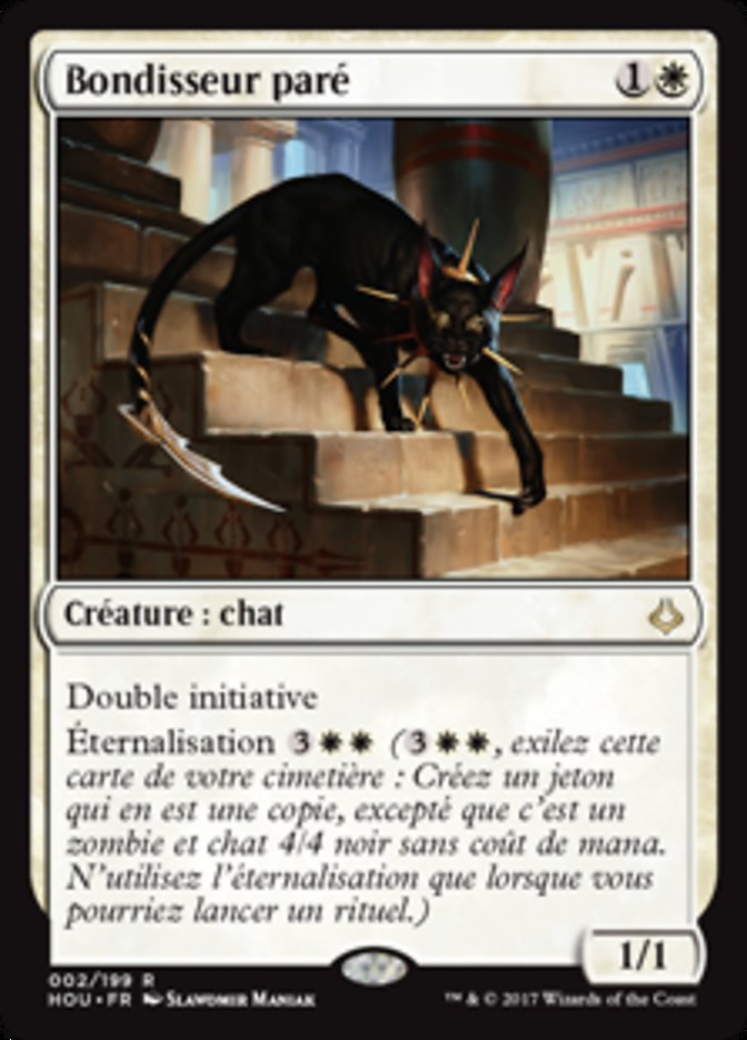 image Bondisseur paré