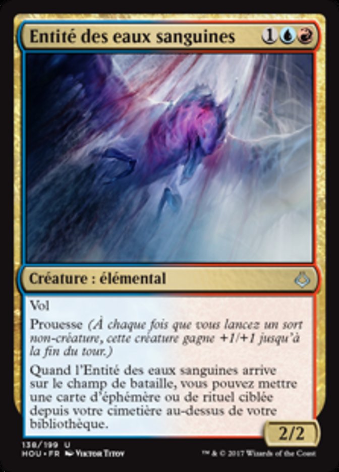 image Entité des eaux sanguines