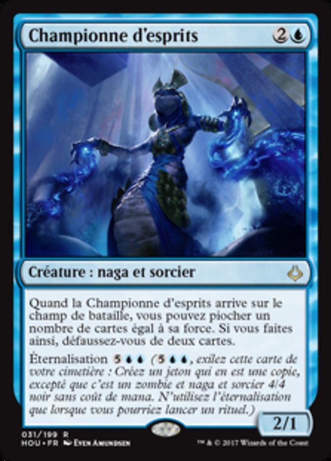 image Championne d'esprits