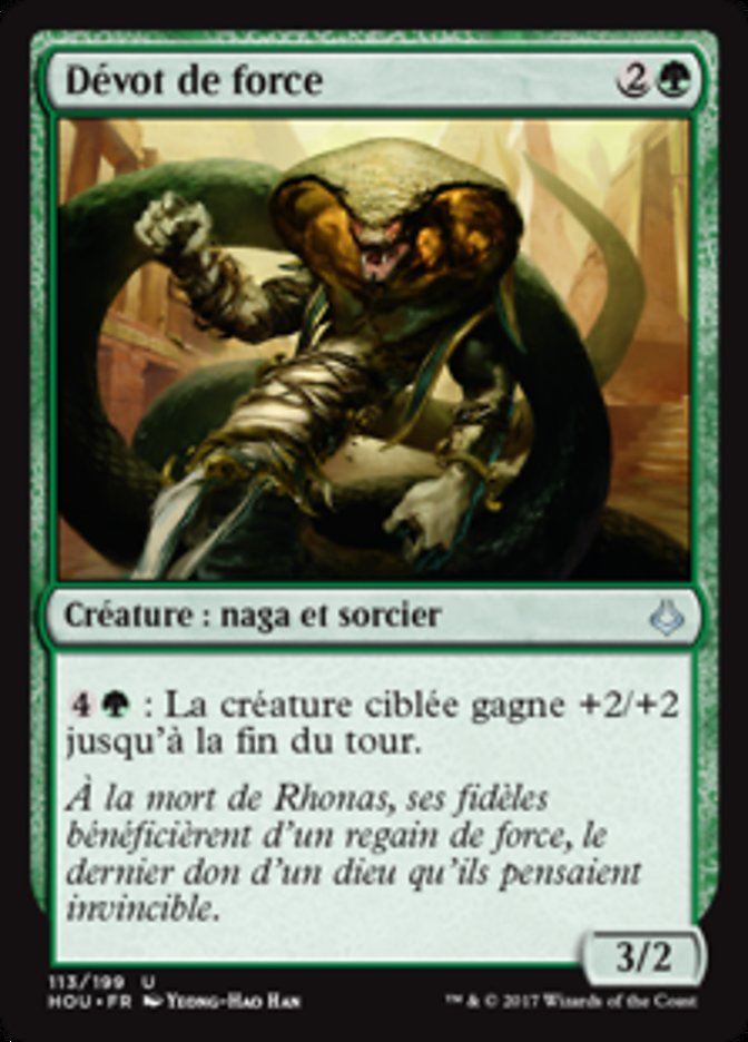 image Dévot de force