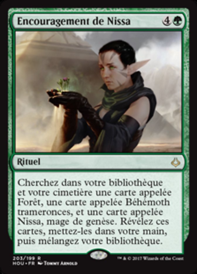 image Encouragement de Nissa