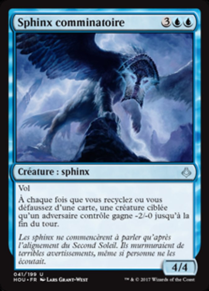 image Sphinx comminatoire