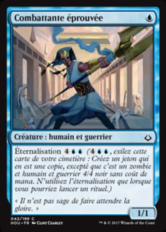 image Combattante éprouvée