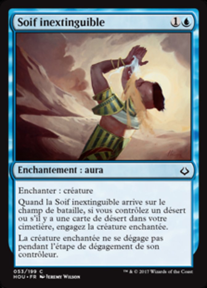 image Soif inextinguible