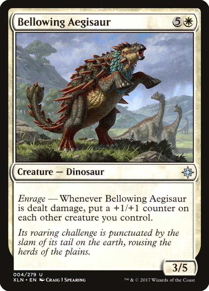 image Bellowing Aegisaur
