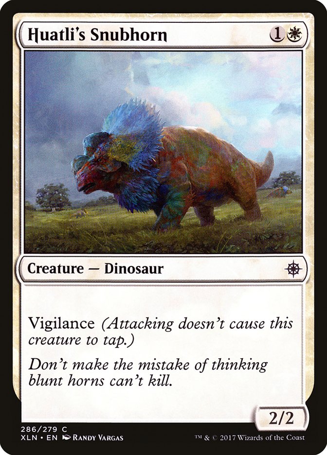 image Huatli's Snubhorn