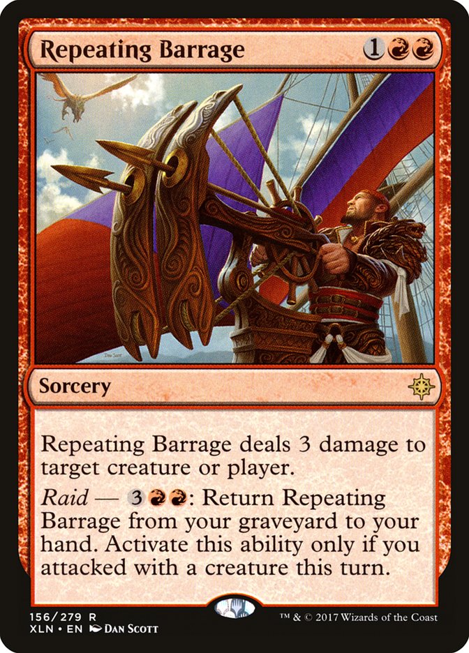 image Repeating Barrage