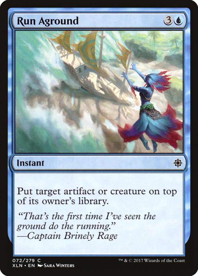 image Run Aground
