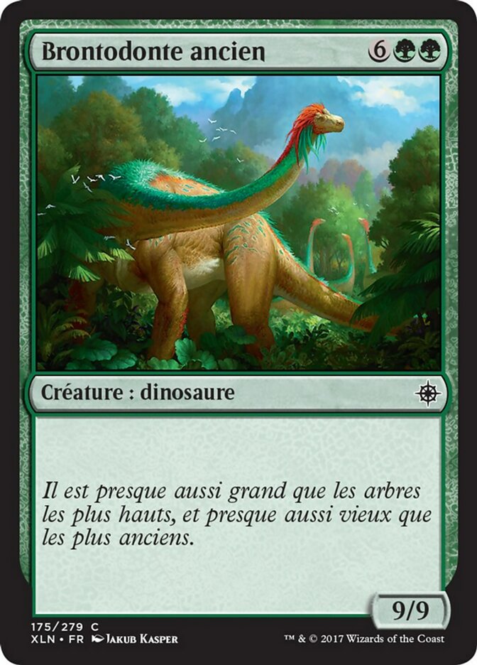 image Brontodonte ancien