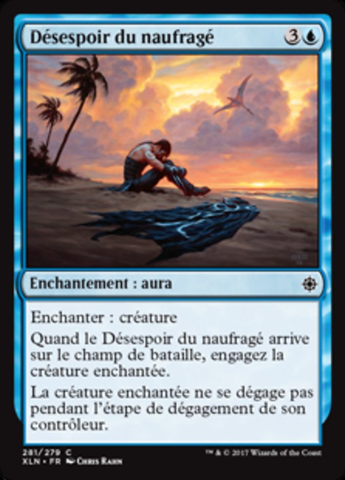 image Désespoir du naufragé