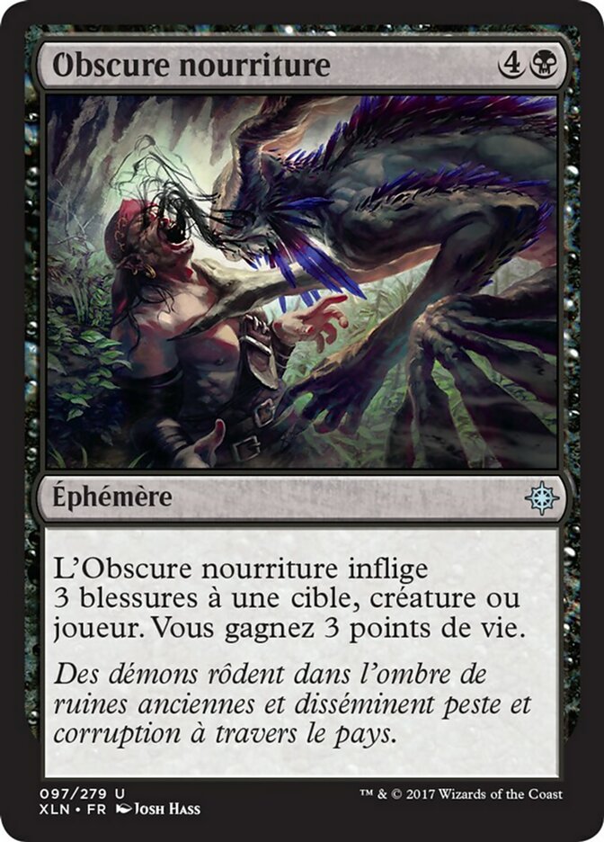 image Obscure nourriture