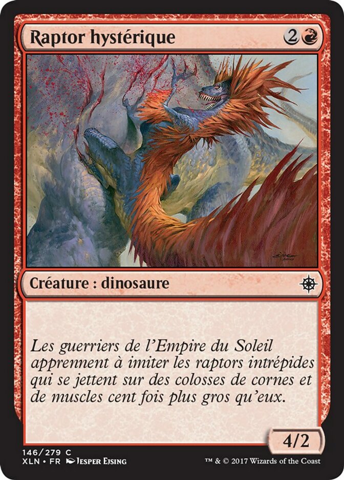 image Raptor hystérique