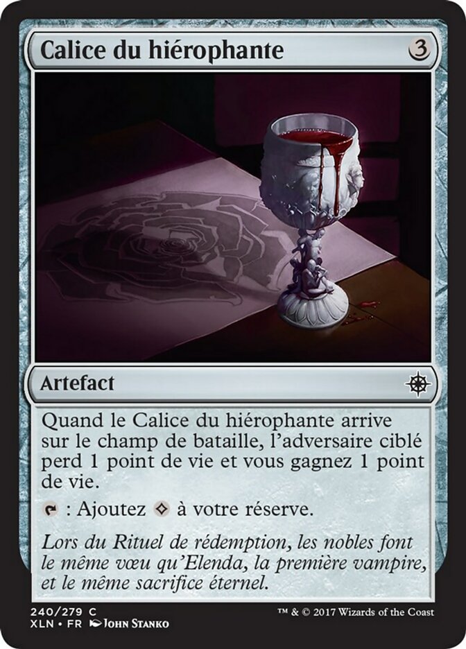 image Calice du hiérophante