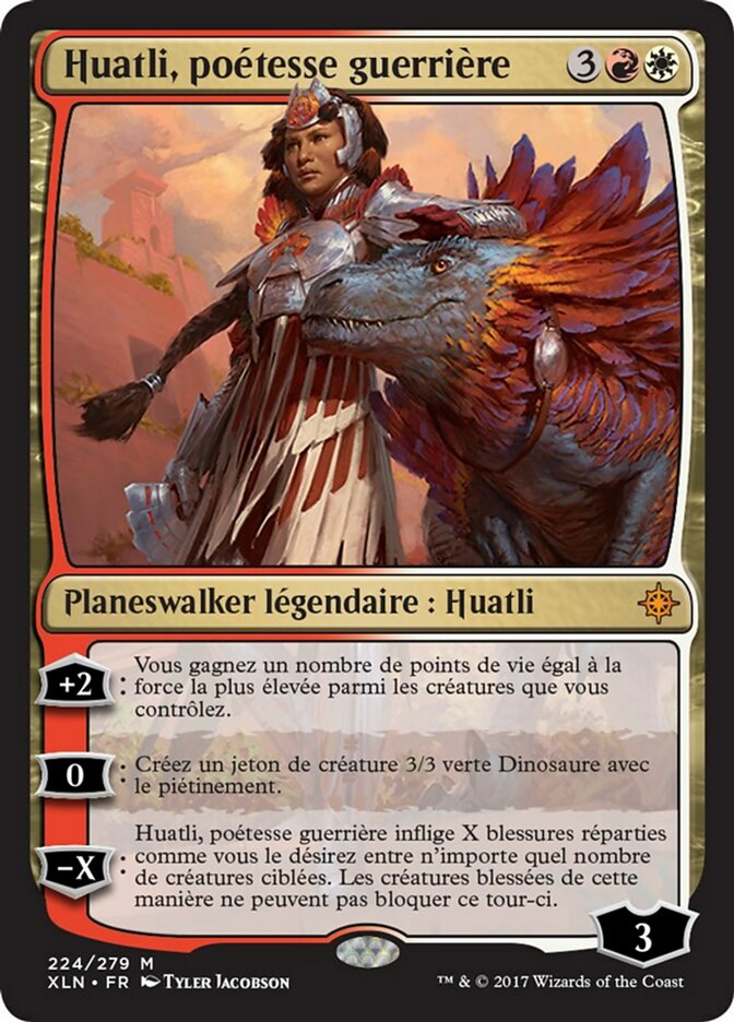 image Huatli, poétesse guerrière