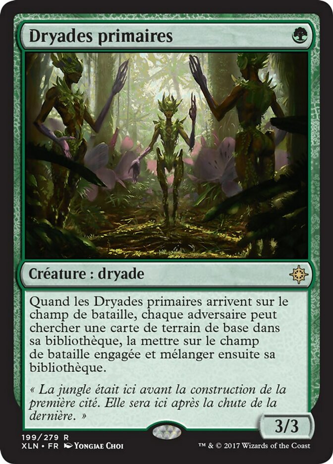 image Dryades primaires