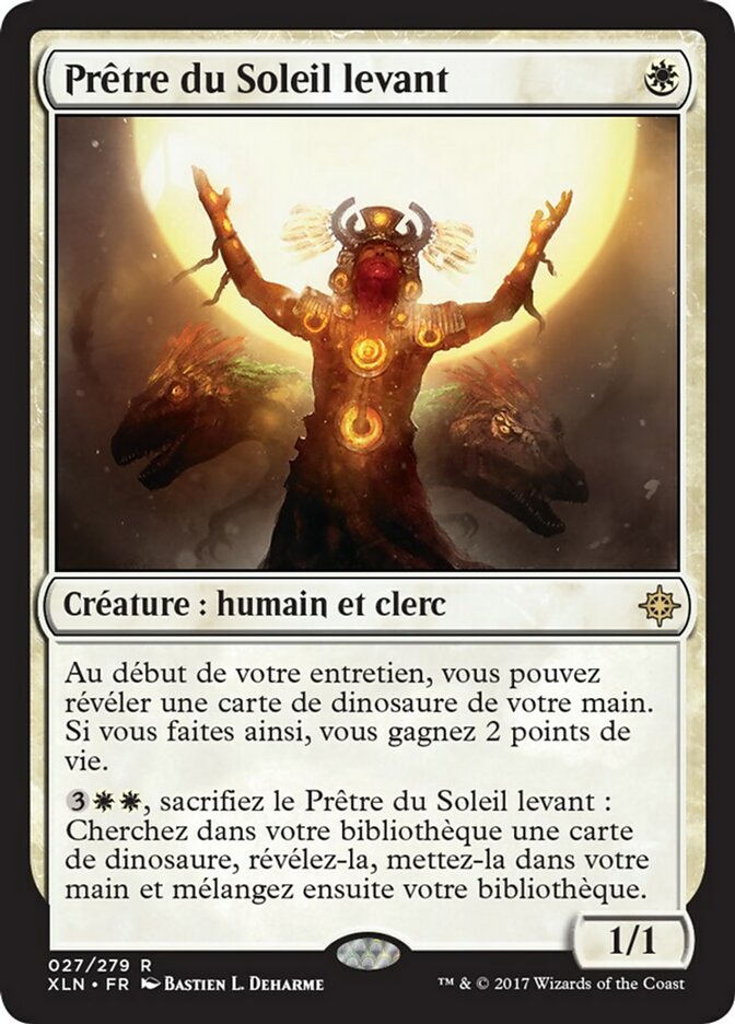 image Prêtre du Soleil levant
