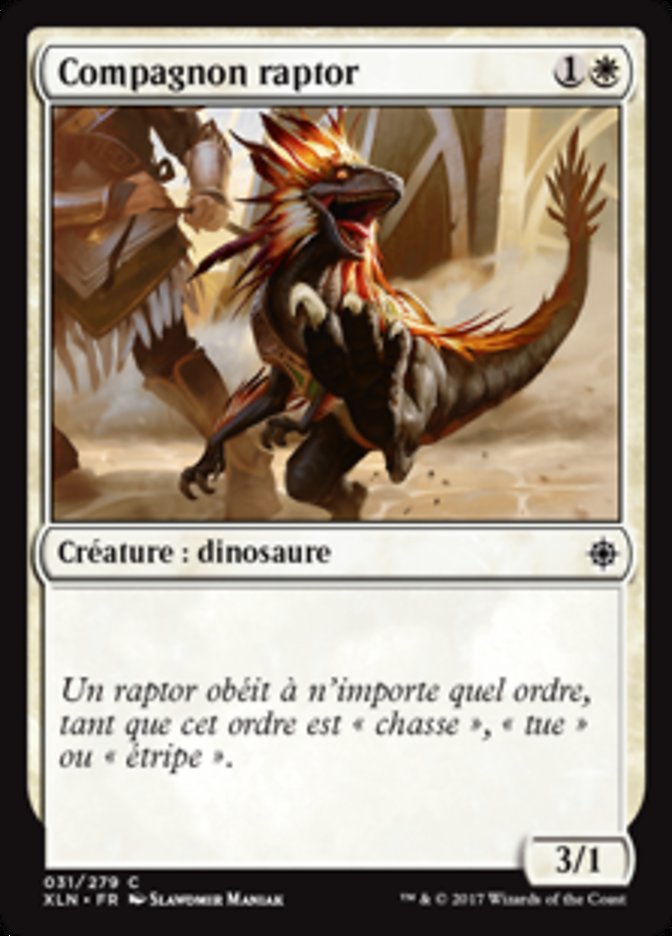 image Compagnon raptor
