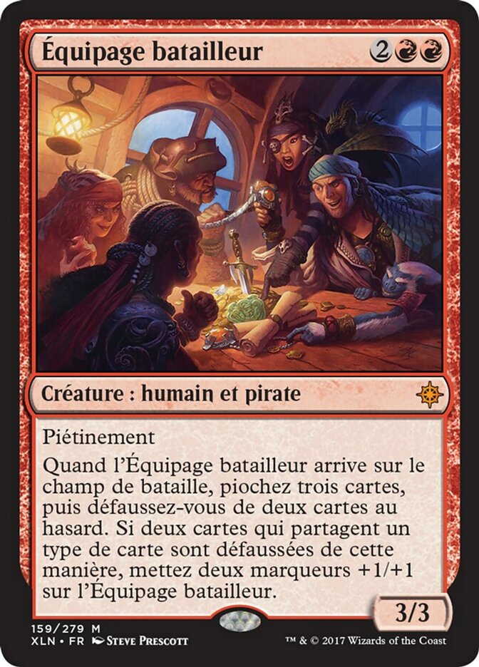 image Équipage batailleur