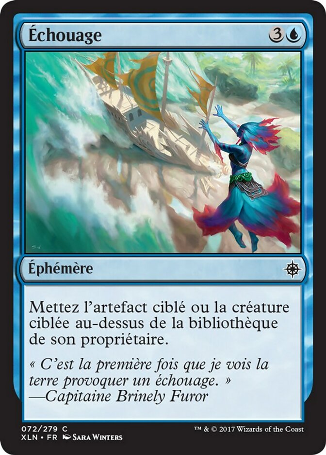 image Échouage