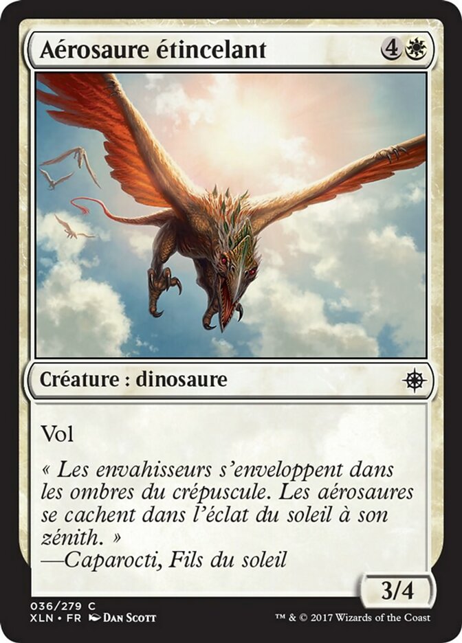 image Aérosaure étincelant