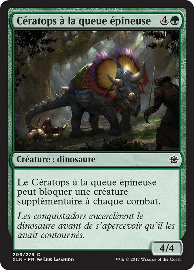 image Cératops à la queue épineuse