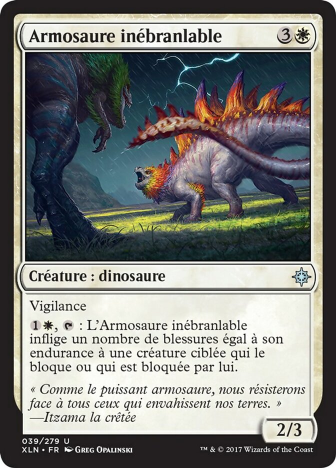 image Armosaure inébranlable