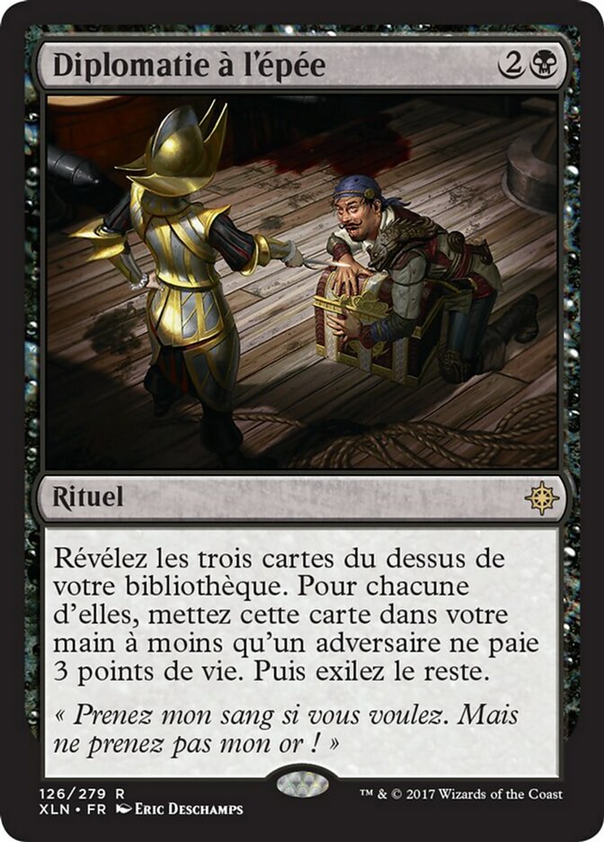 image Diplomatie à l'épée